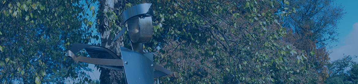 Sculpture on campus