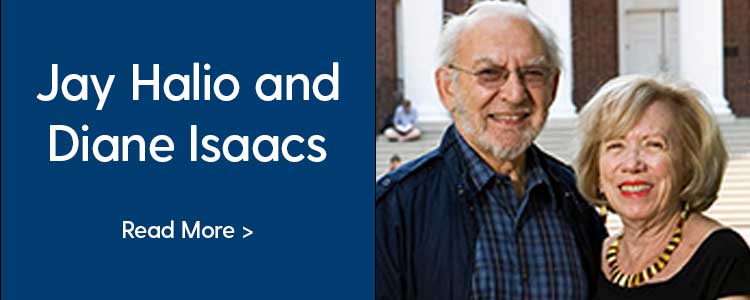Jay Halio and Diane Isaacs