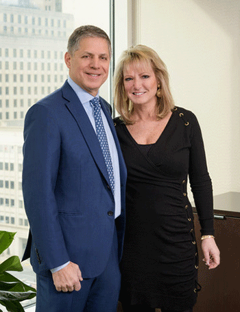 Robert L. Siegfried, Jr. (left) and Kathleen Marie (Horgan) Siegfried