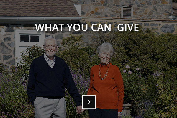 What You Can Give